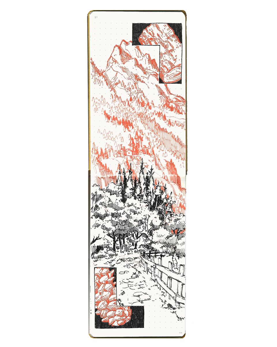 hilary_ps's tweet photo. Sketches from the Alps https://t.co/IjGfC874KC