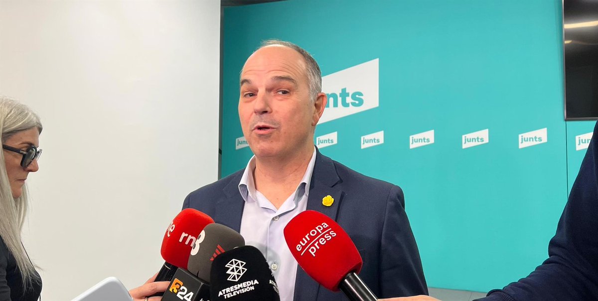 electo_mania's tweet photo. ‼️Jordi Turull 🍈 afirma que Junts no volverá a apoyar una investidura de Sánchez 🌹 tras el #29N 

“Hemos salido escarmentados”.

👇
https://t.co/oaiu1WBnwz https://t.co/9Z79znqIC5
