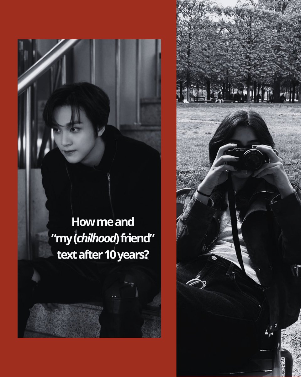 copyreast's tweet photo. how me and my (chilhood) friend text
#haechan five tweet au https://t.co/ltf8OPJa8r