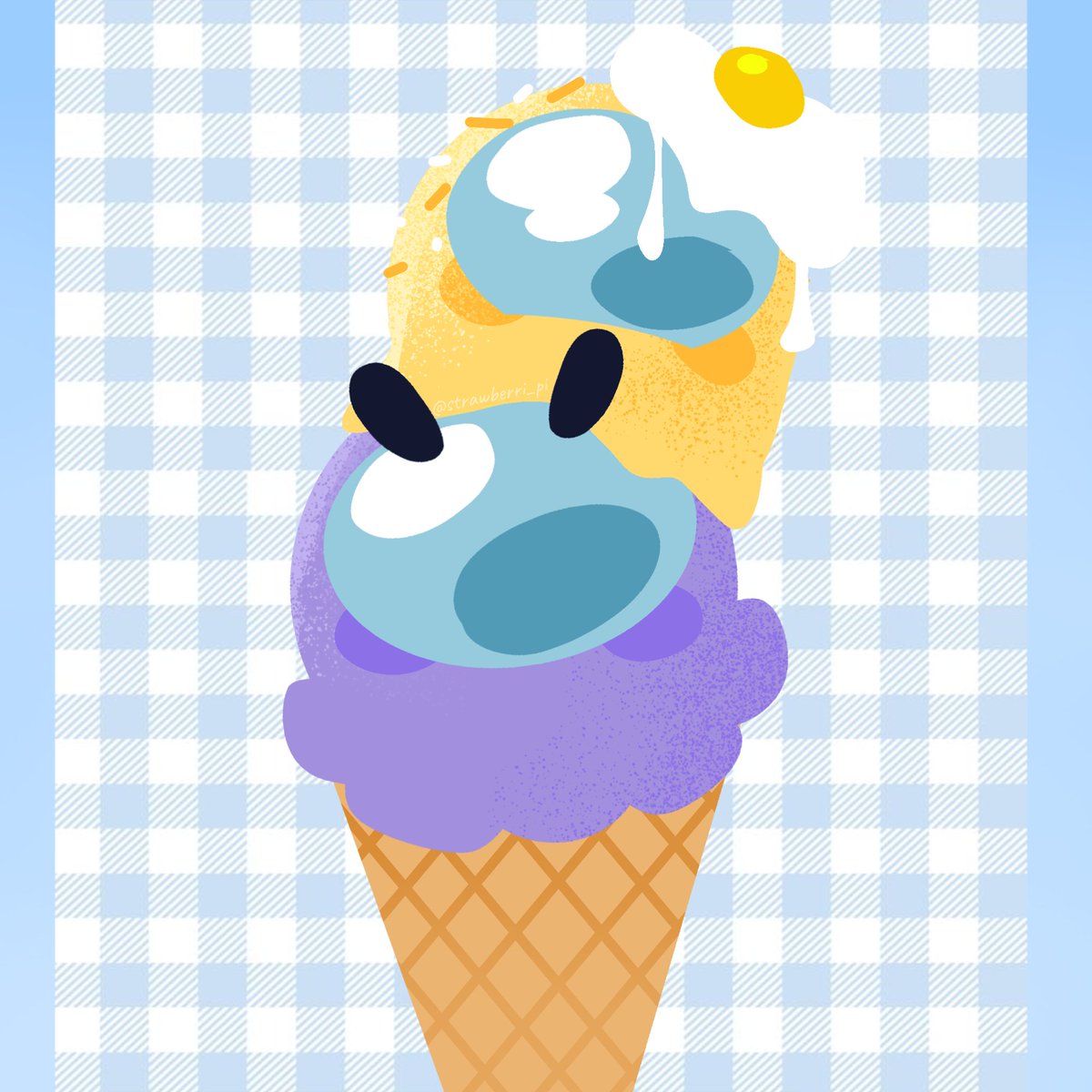dailycookguard's tweet photo. Day 5! Cookguard flavored ice cream (ew) - 🍰

#amongusstory #cookguard https://t.co/p9blWeQQXS