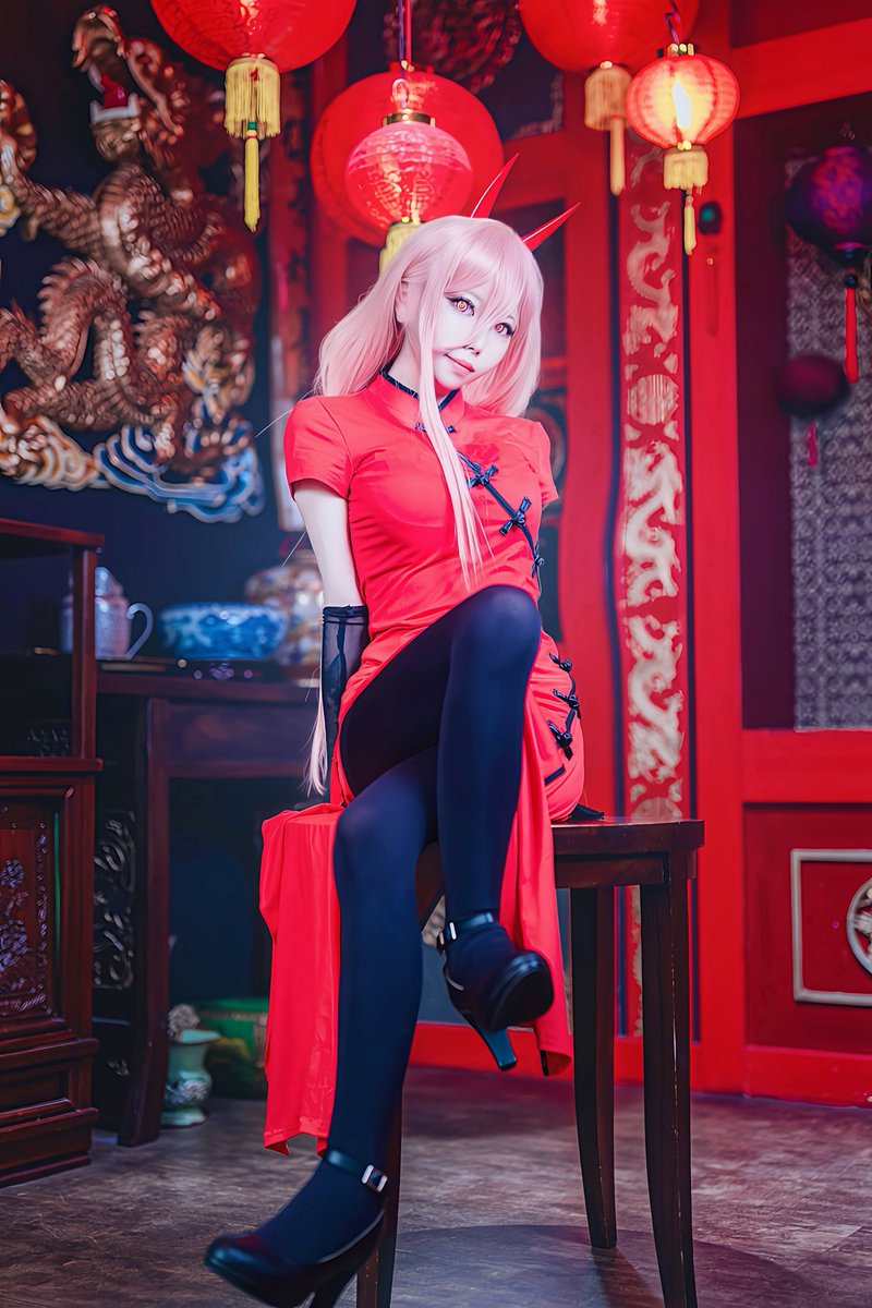 __reo_vg's tweet photo. cos.パワー
 ︎︎
ㅤ⠀
ㅤ⠀ㅤ🐼⠀チャイナ パワー 🐼

 #chainsawmancosplay
#チェンソーマン https://t.co/7lC3mfCLQz