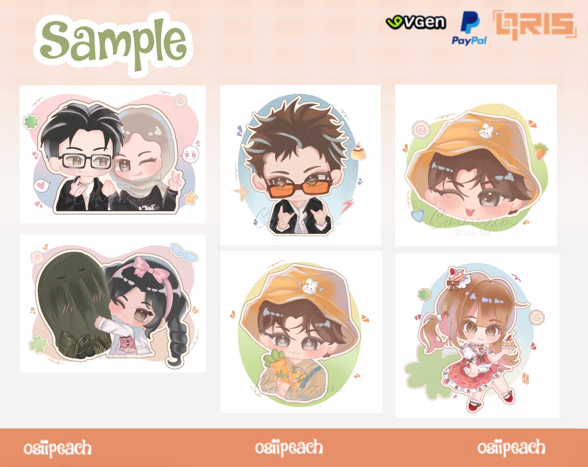 osiipeachh's tweet photo. ♡ commissions open ♡

[RT &amp; likes are very appreciated♡]

Hii~~l i'm open chibi commissions! 
for local and international 

♡ VGen: https://t.co/GMWu8GycCQ

📩 If you're interested, please don't hesitate to DM me! 
tos 👇

#commissionnopen #VgenCommㅤ #artmoots https://t.co/G3znQTEVRg