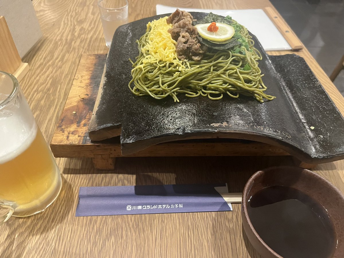 train_travel_'s tweet photo. 夕飯はつけず、ホテル併設のレストランで
いつもは夕飯つけるんですけど
こういうのもいいですね
時間に縛りがなくゆっくりできました https://t.co/WPq6QPT0mp