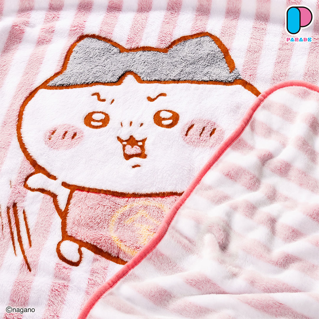 parade_prize's tweet photo. ／
📢10月プライズ新情報
＼

#ちいかわ より
ふわふわBIGブランケットが登場🌄🪓

さむ～い季節にぴったりです🩷

詳細は後日お知らせになります
#プライズ https://t.co/z1nFkyB1lH