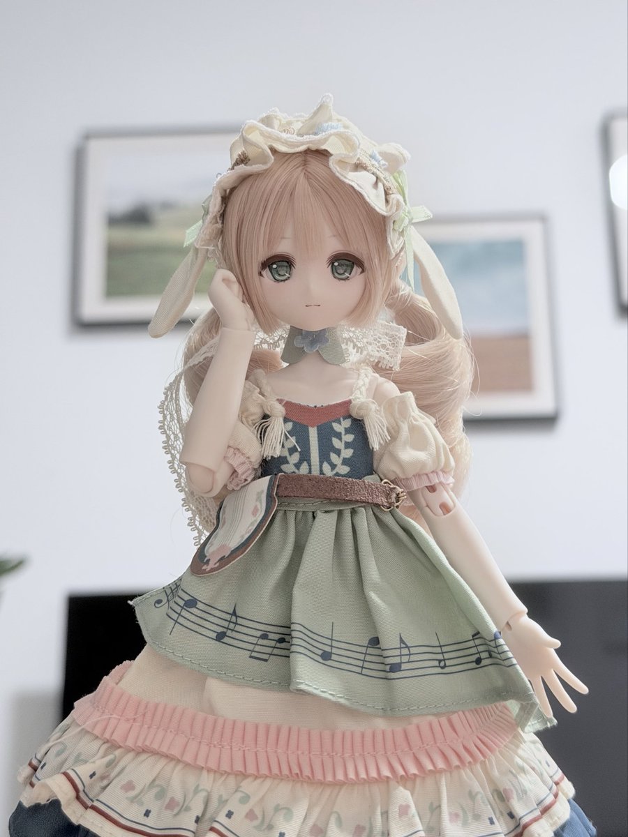 AnneMitsudoll's tweet photo. ボニバニ8のカントリーちゃん到着🪕 https://t.co/lHNBoXh7Un