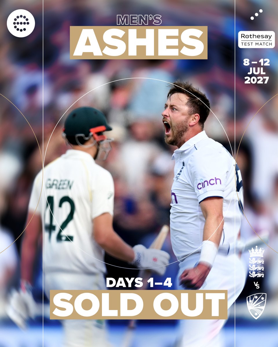 Edgbaston's tweet photo. 2027 summer is going to be unreal 🤩
Full story ✍️ https://t.co/JAmd0HMUa2 https://t.co/YSYDjir90V