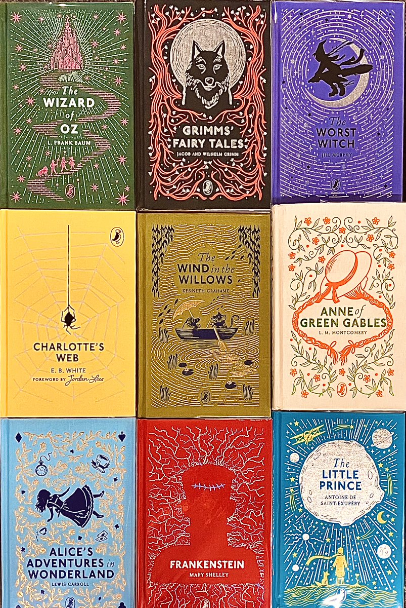 maruzen_maruhon's tweet photo. 【4階洋書】児童向けの作品や古典文学を中心に名作を取り揃えた、Puffin Classicsのハードカバーシリーズ。
箔押しを贅沢に使用した、ワクワクするようなデザインの表紙です♪
プレゼントにも、ご自身でのコレクションにもおすすめです❤

#洋書の丸善 https://t.co/ymr1KYjItL