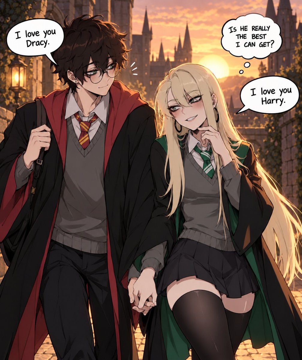 MaeseLince's tweet photo. Por qué son así las mujeres? #Malfoid #HarryPotter https://t.co/8aRes2hiZt