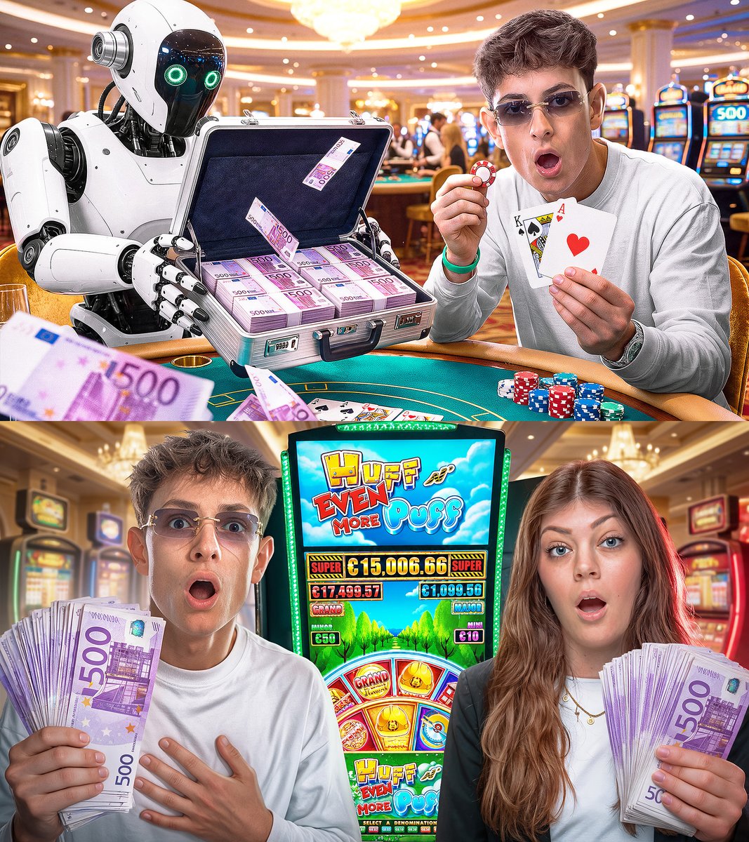 rasenyafx's tweet photo. Récente Miniature Youtube Casino ! 💶 https://t.co/IjHRlzEh3n