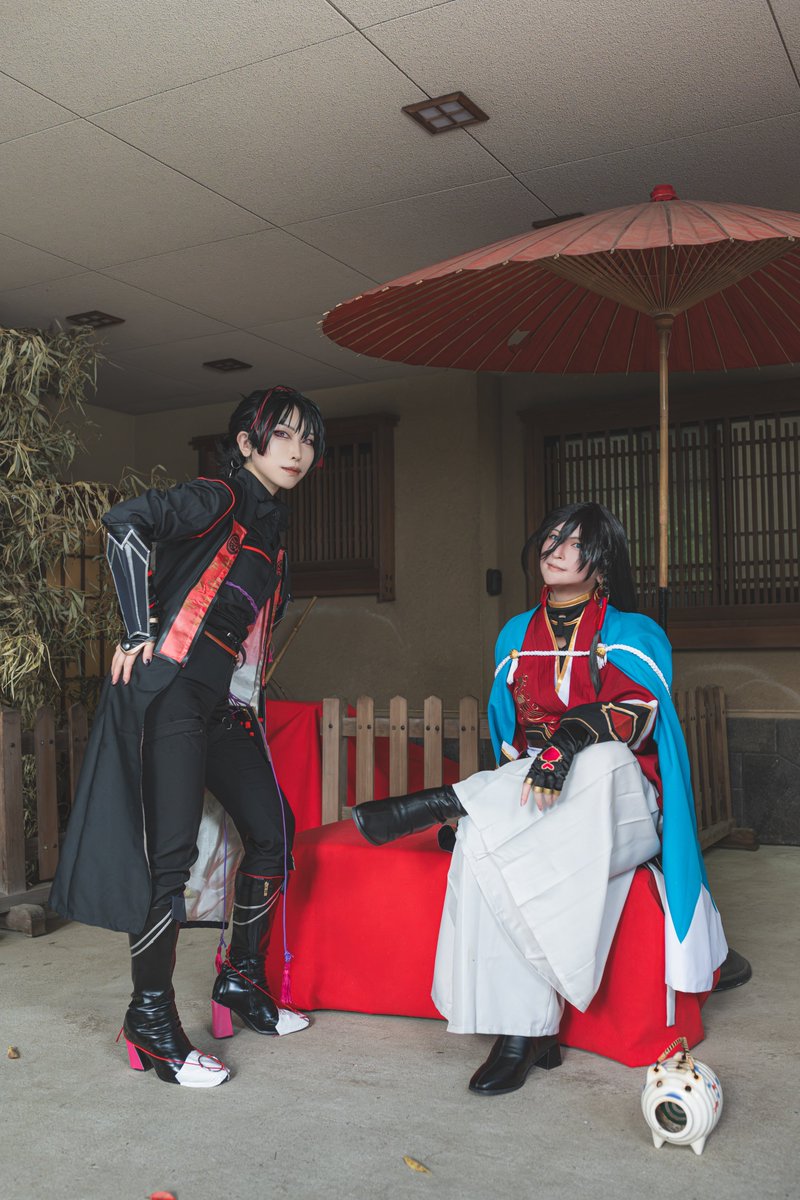 kurage4410's tweet photo. あずまさんの和泉守と遊んできた写真すごくよかったので見て見ての気持ち

コスプレ　刀剣乱舞
和泉守兼定 媛次あずま @hi_azuma
桃太郎祐定 くらげ

撮影 ぐれさん @osa_gekka 
#門仲時代撮影祭 https://t.co/cR6sPU4V0w