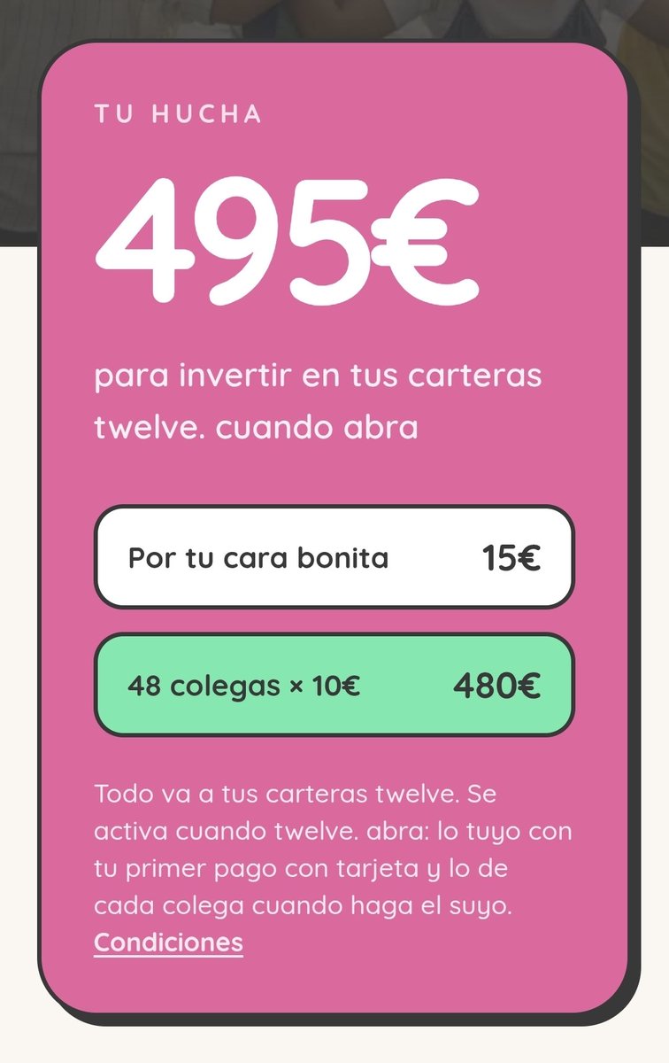 dineritopower's tweet photo. En realidad, no me emociona ver ésta cantidad. Para que se haga efectiva, cada invitado debe hacer un pago con tarjeta cuando la app se lance oficialmente 😅

Y según mis estadísticas, muchos lo dejarán a medias 🥵

Ojalá sea como Monzo, donde 10/10 personas hicieron todo ☺️ https://t.co/5yoBulVuWi