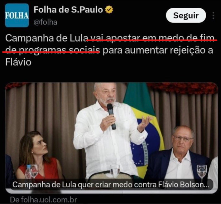 MarPetrucelli's tweet photo. Campanha do LuLadrão vai apostar na MENTIRA!!! https://t.co/Opv5JbnhIG