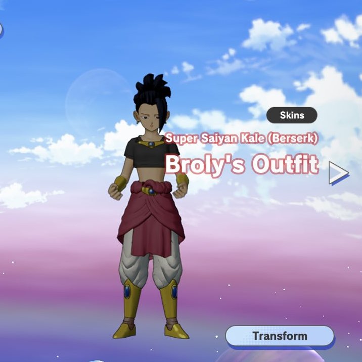 Saybow_Black's tweet photo. a regular black shirt over something like what caulifla wears is a letdown but girl finally has a skin <3 https://t.co/OpuZpE5OAx