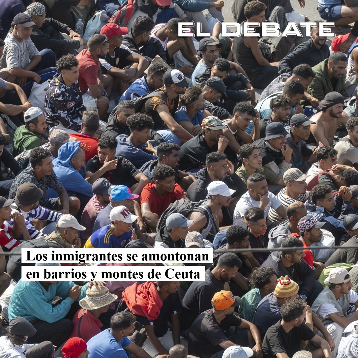 eldebate_com's tweet photo. 📌 El desalojo del Trampolín desplaza el problema: inmigrantes se amontonan ahora en barrios y montes de Ceuta https://t.co/4izhGXeq40