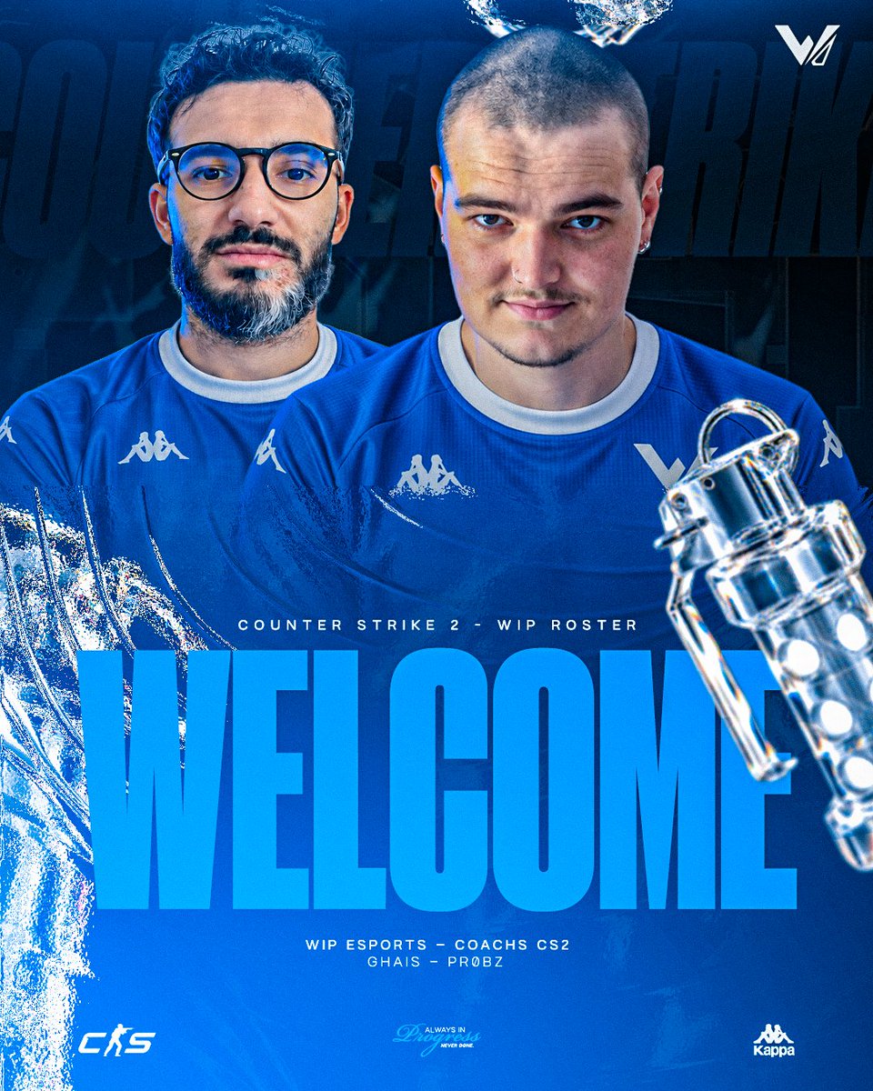 WIP_EsportsTeam's tweet photo. Ils sont à l’origine de la création de ce roster ! Souhaitons également la bienvenue à notre coaching staff:

@pr0bzcs 🇫🇷
@GhaisIml 🇫🇷

Ensemble nous atteindrons de nouveaux sommets! 💙 https://t.co/JF9byaWXVJ