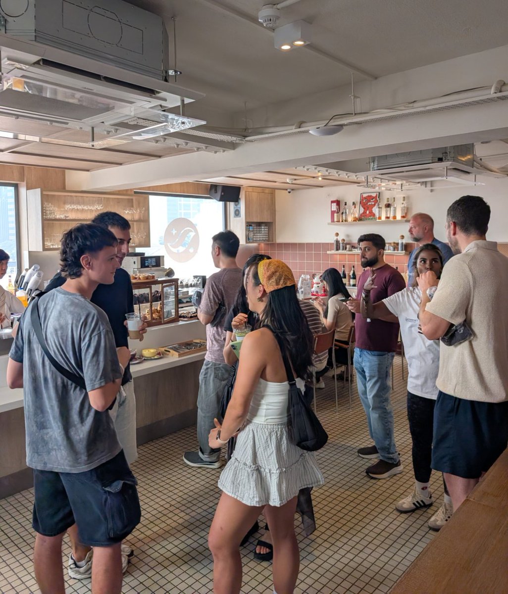 Starknet's tweet photo. The vibes were immaculate.

Scenes from the Starknet Coffee Rave. https://t.co/orH0F07XL2