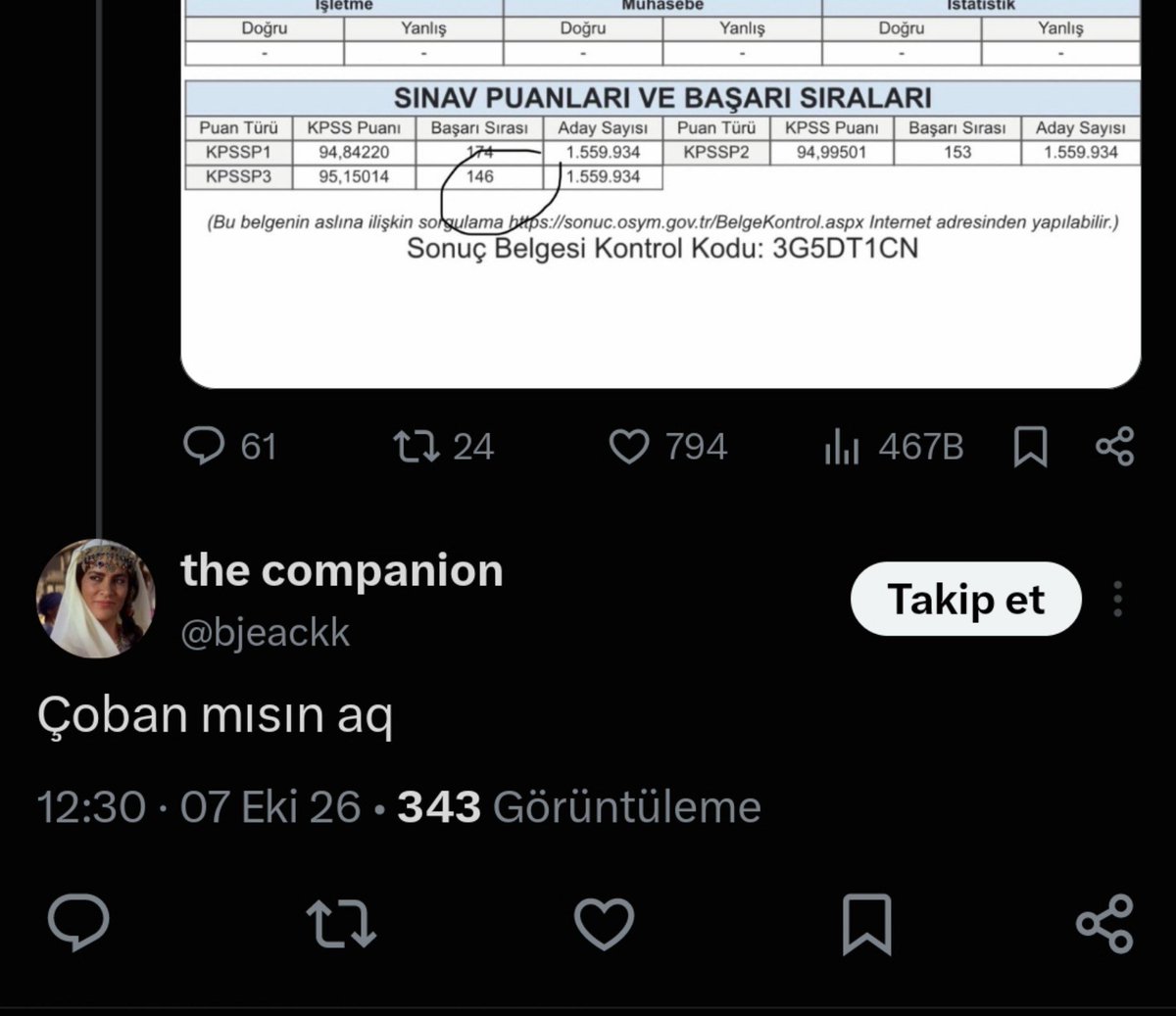boyleistiyorum's tweet photo. Bizim ailede hep daha iyiyi yapmış var çıta çok yüksek yetişemiyorum https://t.co/0FbqVkDIUZ