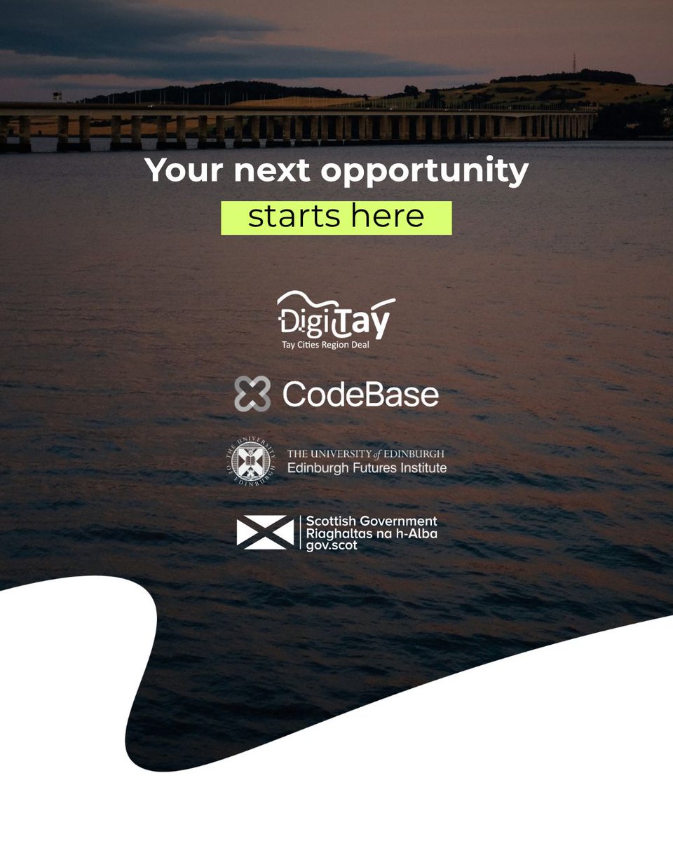 CodeBaseTech's tweet photo. We’ve launched DigiTay Connected 🚀

If you run a travel, tourism, or hospitality business in Angus, Dundee, Perth &amp; Kinross, or North East Fife, get up to £2,000 in tech grants + 1-to-1 mentoring to modernise your operations.

Apply now: https://t.co/UAYEUZZ2QY https://t.co/6OIOSjix9C