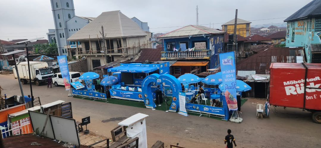 pp_gives's tweet photo. Yesterday was about starting the experience, today is about enjoying it even more. Agbeni Market has been buzzing with Peak goodness. #PeakBreakfastCafe #PeakMilk https://t.co/DlxOyui53G