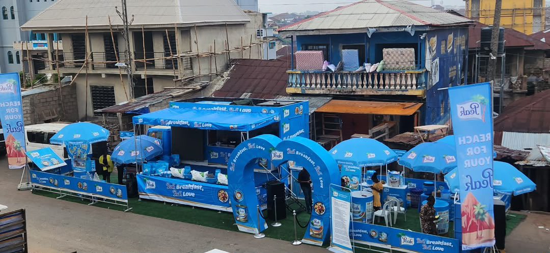 pp_gives's tweet photo. Yesterday was about starting the experience, today is about enjoying it even more. Agbeni Market has been buzzing with Peak goodness. #PeakBreakfastCafe #PeakMilk https://t.co/DlxOyui53G