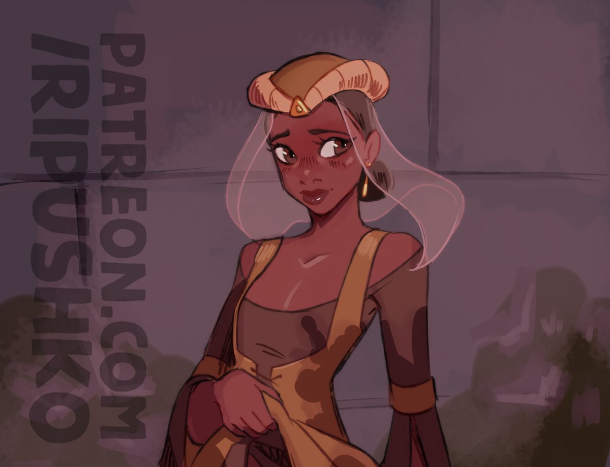 Ripushko's tweet photo. Request: Tiana at masquerade.

Full on tier 3 (5$) on my p a t r e o n.
If you are not from the US, do not use the patre0n i0S app! It takes an additional %.
Use a browser for subscriptions. https://t.co/w8LBTOSMNN