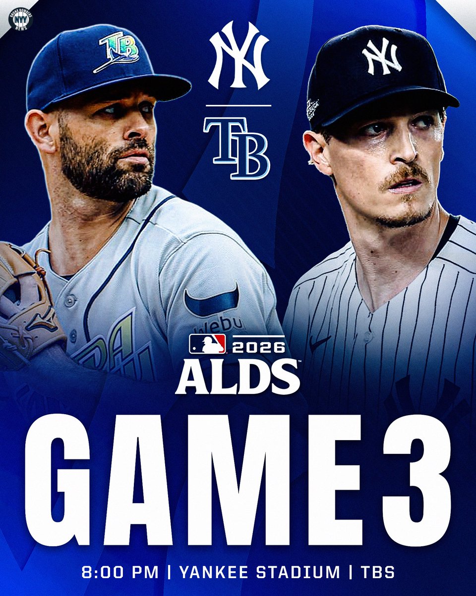 NewsBronx's tweet photo. It’s do-or-die in the Bronx tonight as the #Yankees look to force a Game 4. 

Do you think they will keep their season alive? https://t.co/4Blp25WD2X