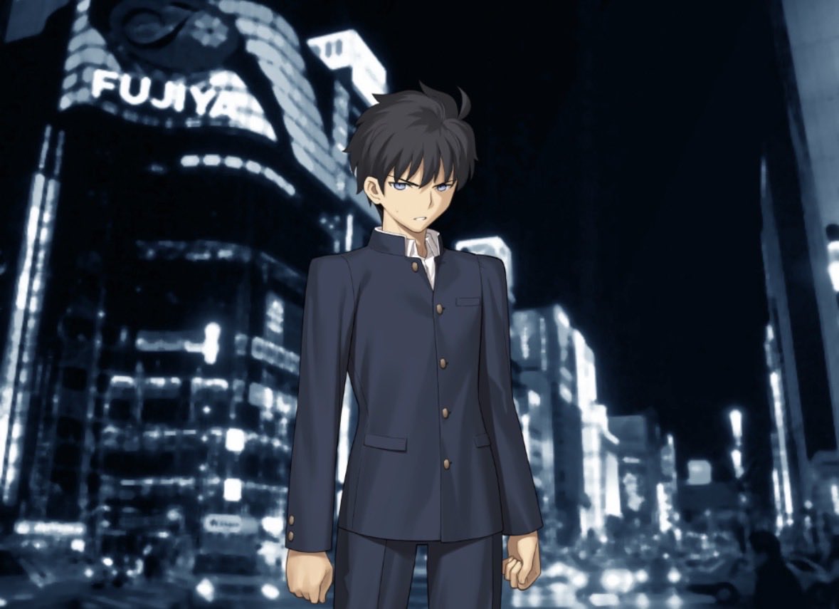 Hydro_arc's tweet photo. “Ah, yea. Normally I would’ve, but for whatever reason I don’t feel like dying just yet. There’s a lot of things to see here…and a lot of people too. who should I see next? ‘Senpai’? Akiha? Maybe even ‘sensei’. I heard she’s here too…” https://t.co/FY1Owiy8jI
