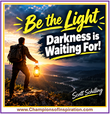 RealHawkeye8's tweet photo. Thought for the day...  

"Be the Light Darkness is Waiting For!”  

For more messages of hope and inspiration...check out the community at: https://t.co/fYsVd1YdKj 

Have a fabulous day... #dreamscometrue #livingthedream #legacy #success https://t.co/LVGIJ9GVnd