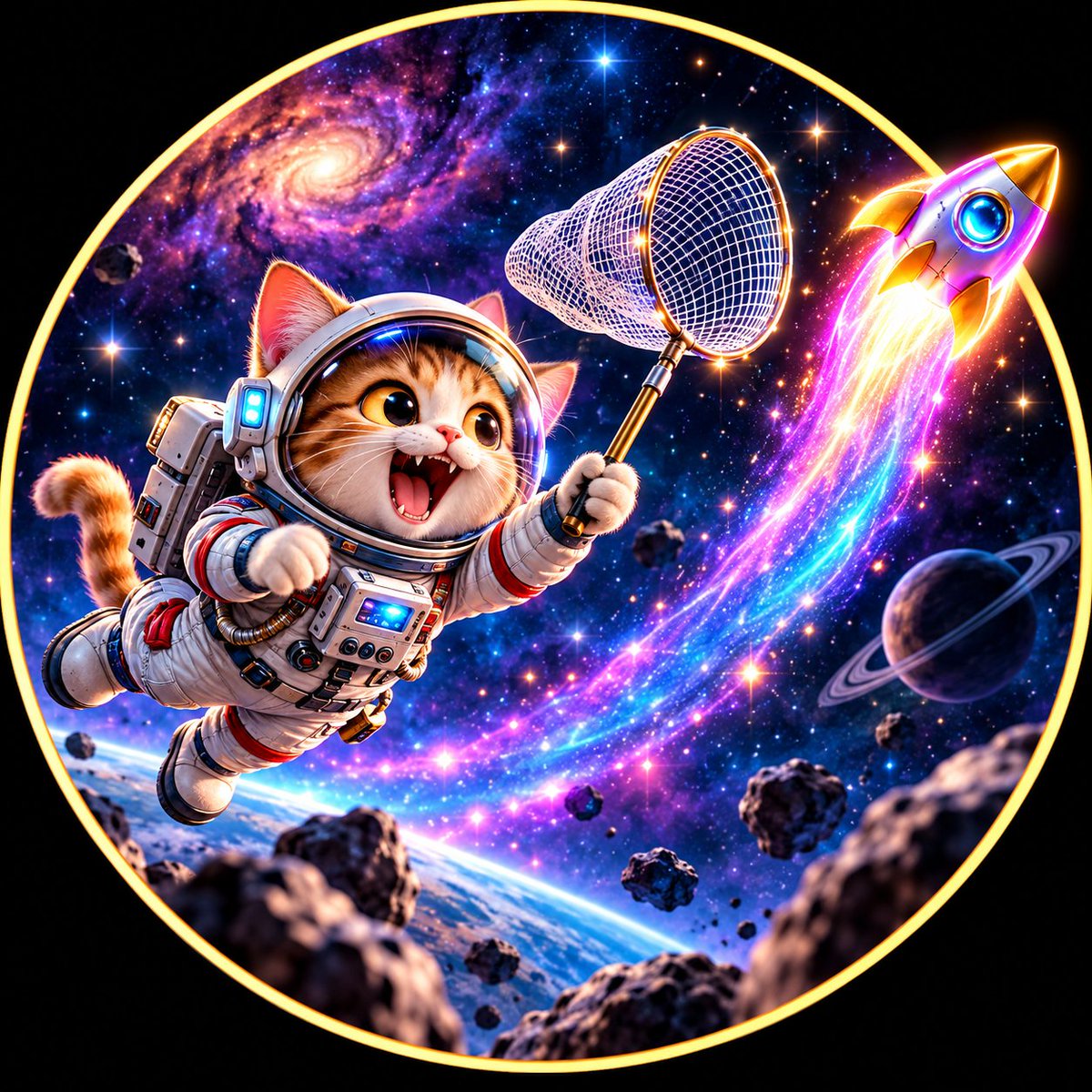 CometChaserCoin's tweet photo. Something big is cooking in deep space... ☄️🐱
$CHASER is getting ready for blast off on Solana! 🌌🚀
Who is ready to chase comets with us? 🙋‍♂️
Telegram coming soon! Follow @CometChaserCoin 📢
#Solana #Memecoin #CometChaser #crypto https://t.co/XJb3uimfYB