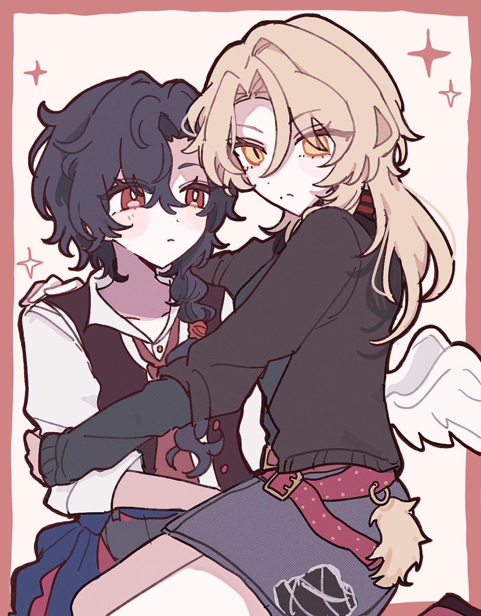 poyoti_55's tweet photo. 最近の絵 どちらも描き合いですよ🥳 https://t.co/tWgXmH7vL6