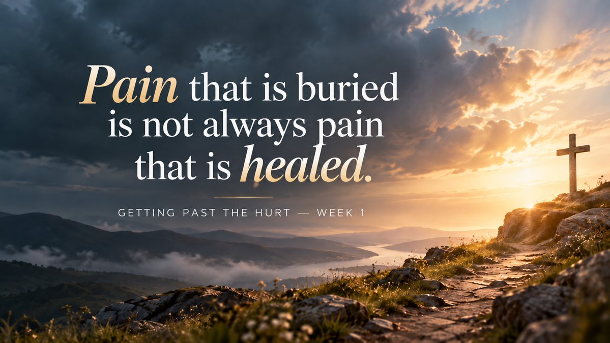 USA_Yeti's tweet photo. Some pain gets buried so deeply that no one sees it—but buried pain is not always healed pain.

God wants to bring healing, freedom, and restoration.

“Pain that is buried is not always pain that is healed.”

#GettingPastTheHurt #Healing #Faith  #goodnews https://t.co/STAnYXzU68