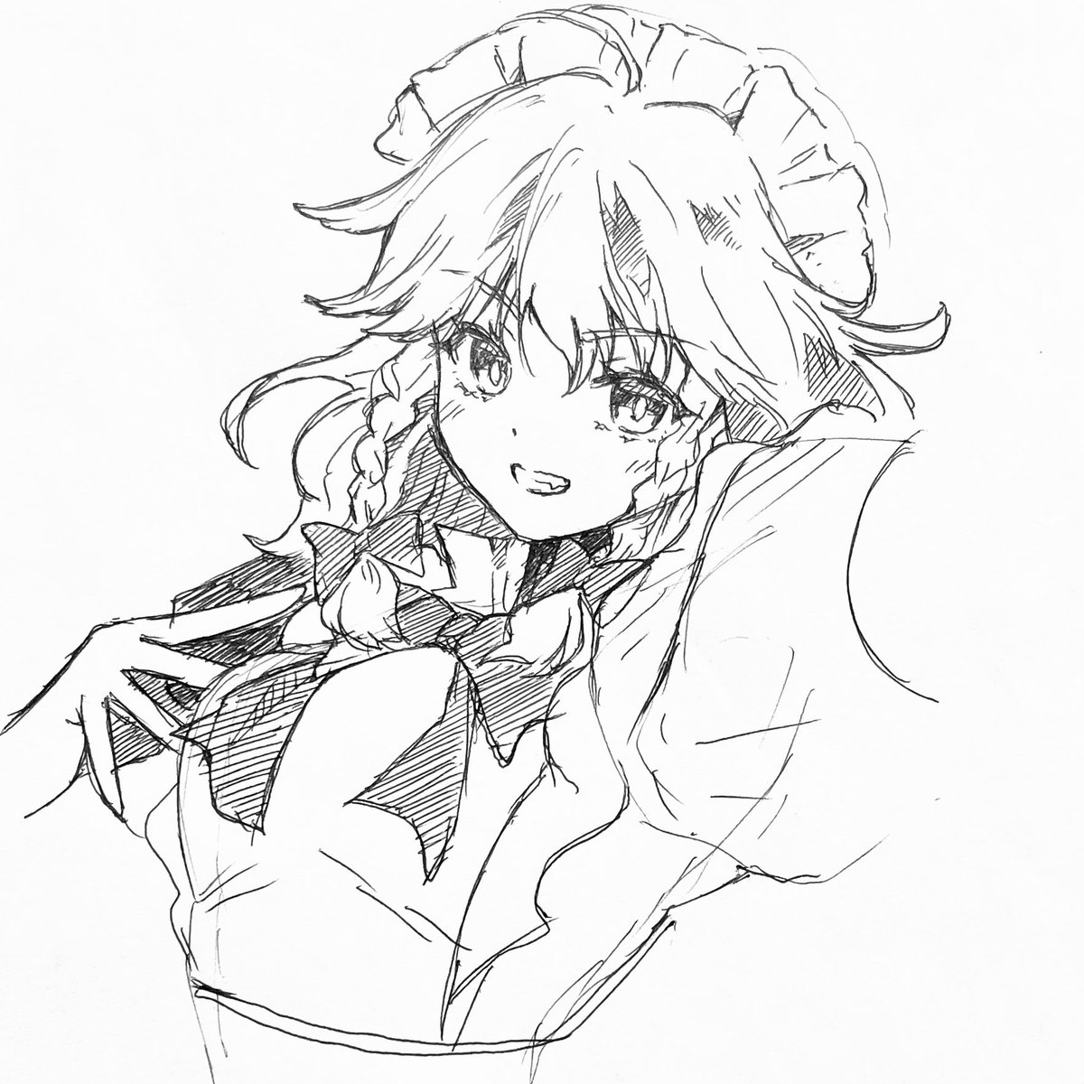 kv_d113's tweet photo. #理由もなく再掲していいタグ  

去年のフォルダから咲夜ちゃんのボールペン描き見つけた(*´-`)

空港で描いたやつな気がするんだけどなぁ https://t.co/yUwcKggLkS