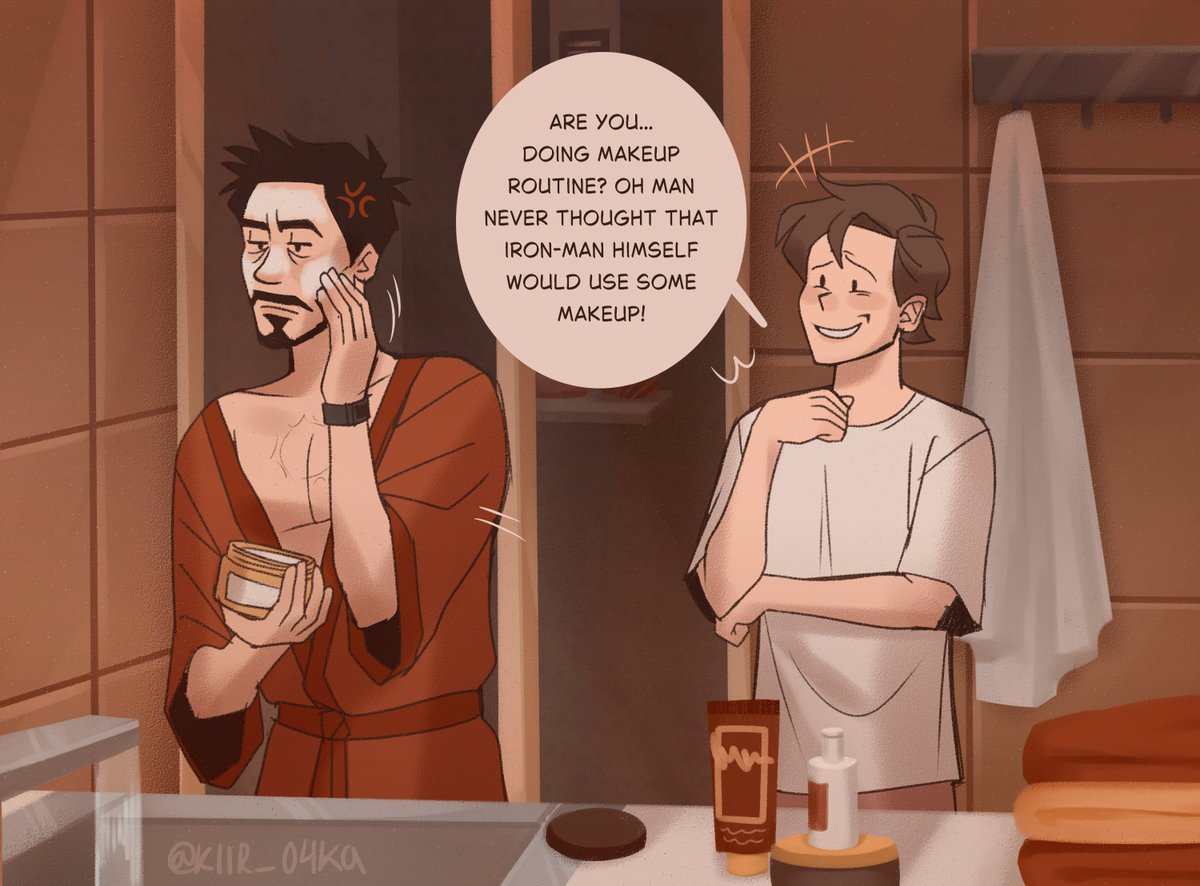 Kiir_o4ka's tweet photo. Peter got what he deserved😌

#tonystark #peterparker #tnpt https://t.co/NlgCZHcThw