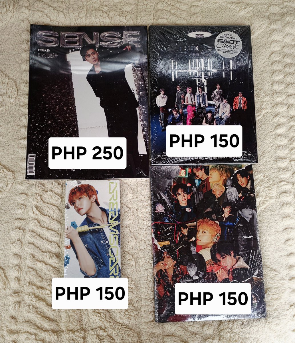 SeBaek_EXO9's tweet photo. Wts lfb ic ph

EXO NCT 127 DREAM SEALED album/magazine

🏷 wts lfb xiumin lay suho chanyeol chen baekhyun kyungsoo kai sehun taeyong jaehyun johnny jungwoo doyoung yuta haechan mark jisung renjun jaemin jeno chenle taeyoung minhee woobin seongmin hyeongjun serim wonjin jungmo https://t.co/Pypkh9hjQx