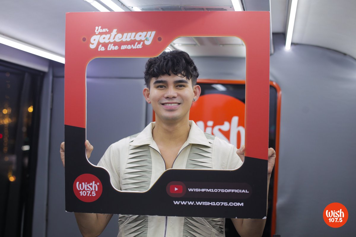 wish1075's tweet photo. On his comeback Wish Bus guesting this evening, @InigoDPascual delivered his latest single, "Pagdating ng Panahon." https://t.co/yTyy30TjF4