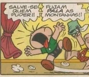 its_nyat's tweet photo. típica expressão de quem lê turma da mônica 😌 https://t.co/YzEza5vHt3