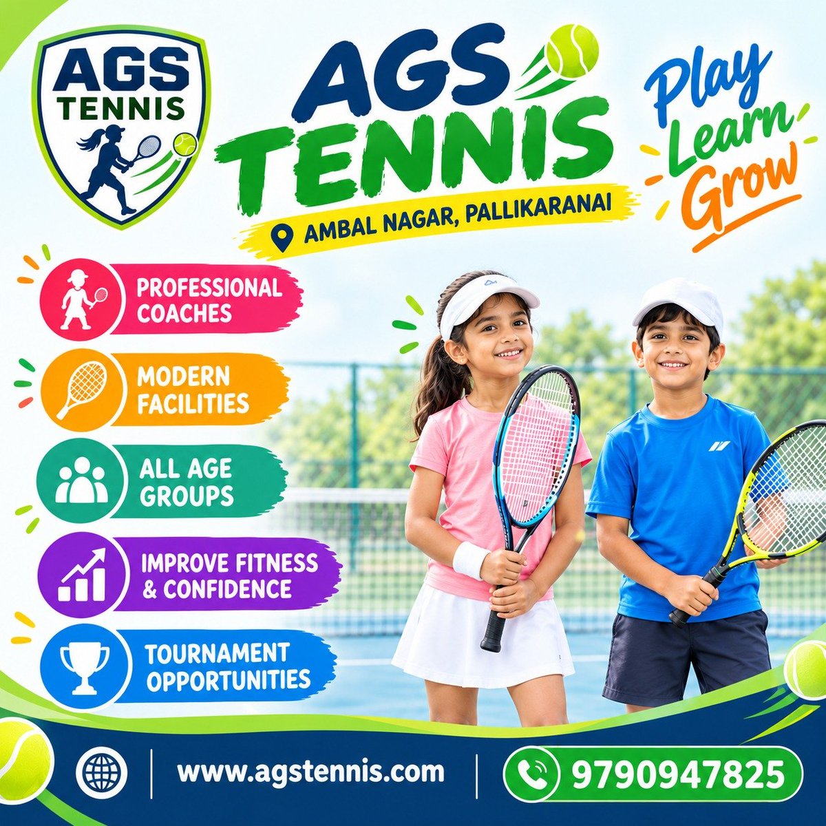 agseducation's tweet photo. "Love. Set. Match. ๐พ๐ฅ
Train hard, play harder. The court is where champions are made.
Join us and serve your best!"
`#Tennis #TennisLife #GameSetMatch #TennisTraining #CourtTime #AGS #JuniorTennis #ChennaiTennis #AceIt #FutureChampion` https://t.co/rCwpmIgkxw