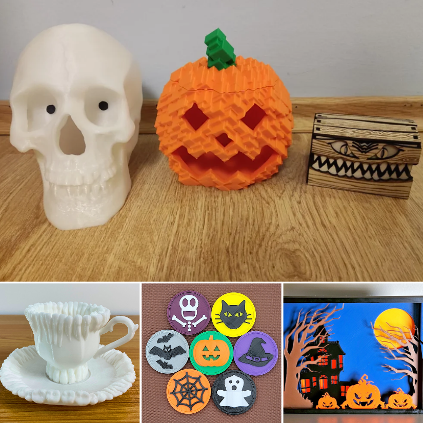 3DWithUs's tweet photo. Halloween 3D Printing: Ideas and Techniques 
Check out fun and spooky 🎃👻 Halloween 3D print ideas: https://t.co/x9ZQcJehLd
Featured: @Marcidy_3D, @davemakesstuff_,
@3DPrintBunny, @abbymath 
#Halloween #Halloween2026 #3DPrinting https://t.co/YIs88Ouow4