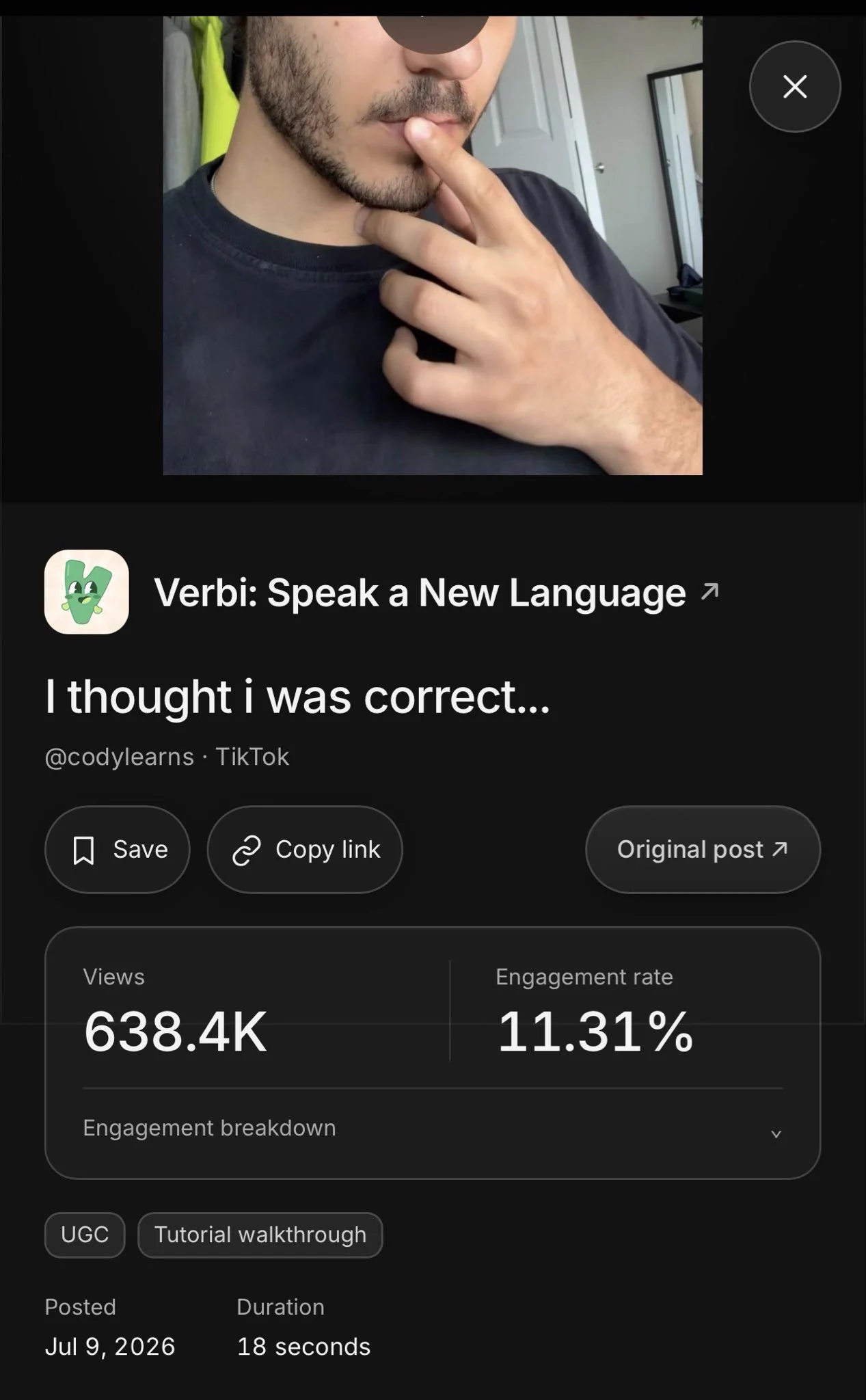 Bella on X: "verbi is making meme related translation videos and doing ...