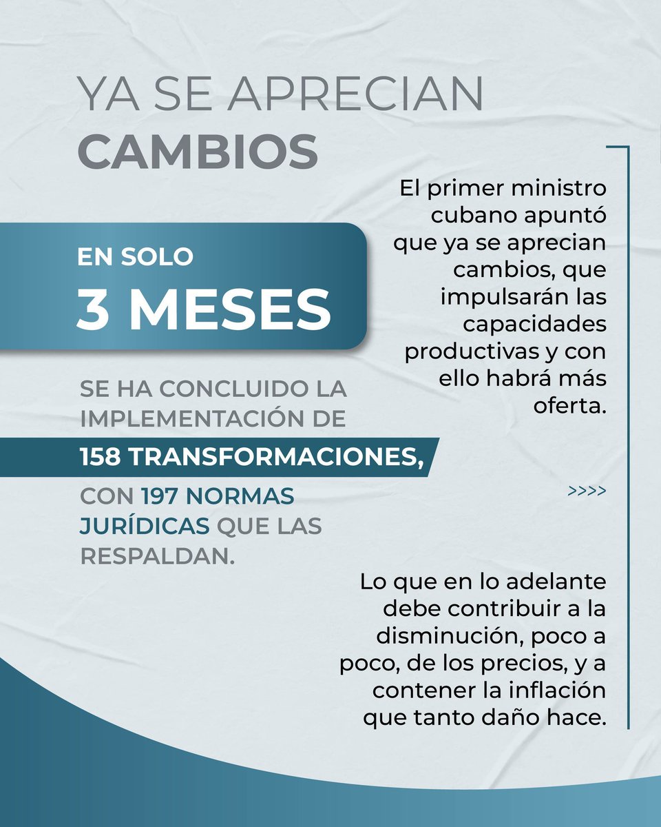 MinagCuba's tweet photo. Transformaciones económicas y sociales en #Cuba, motor impulsor de los cambios en el sistema empresarial cubano. #CubaNoEsUnaAmenaza,ElBloqueoSí #AgriculturaCubana @YdaelB https://t.co/zMHiGm9b4c