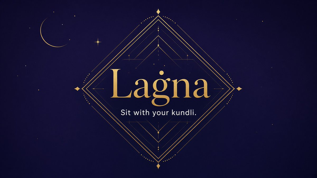 LagnaApp's tweet photo. Sit with your kundli. Japa + chart-grounded practice on iPhone — not a daily horoscope dump.

https://t.co/I5078YLgNs

#Lagna #Jyotish #Kundli #VedicAstrology #iPhoneApps https://t.co/rKy9tsgVxu