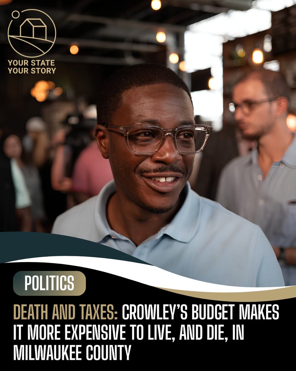 HeartlandPostWI's tweet photo. David Crowley’s latest Milwaukee County budget raises the property tax levy and adds or increases fees on everything from parking and rental cars to death certificates, cremation permits, and transporting the deceased.
Learn about the biggest failures of Crowley's botched budget here: https://t.co/C9Qgqs4fRZ