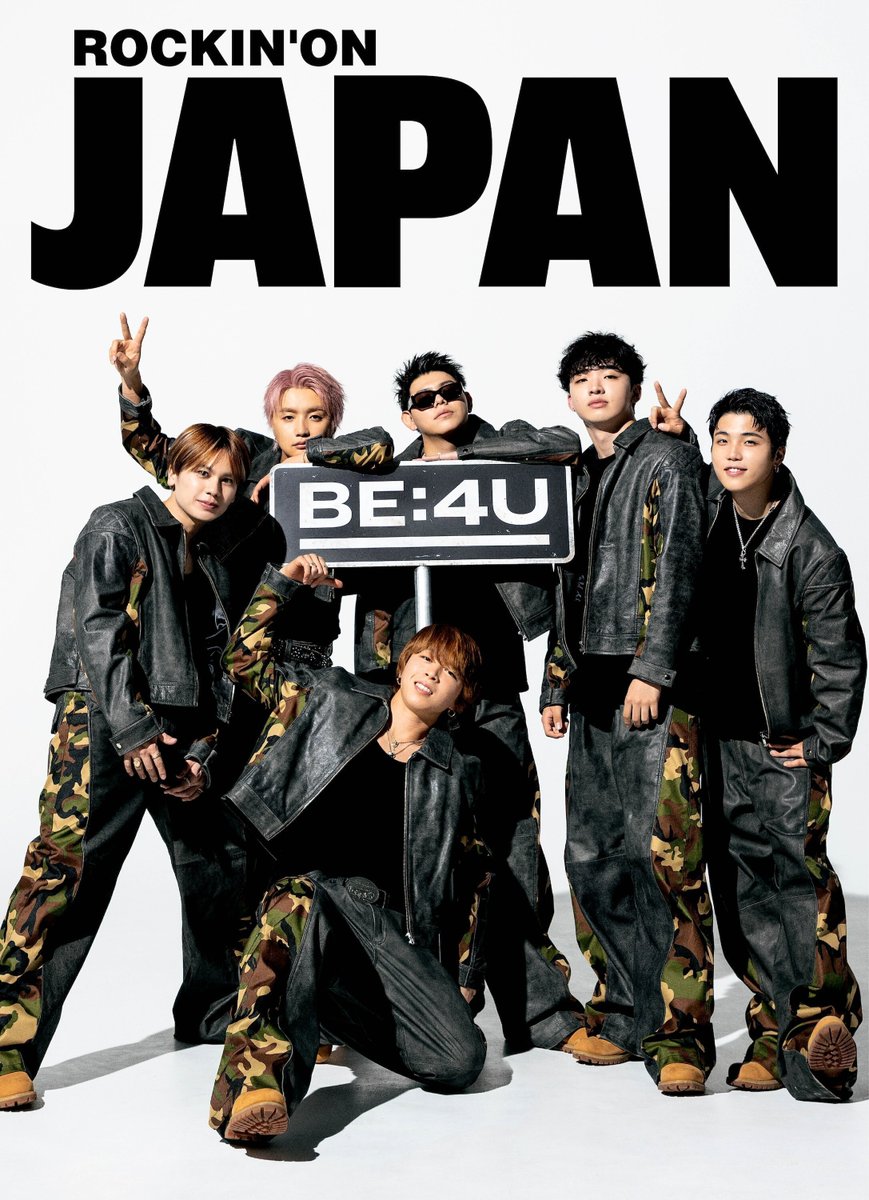 rockinon_com's tweet photo. 【ROCKIN'ON JAPAN】BE:FIRSTが表紙を飾る12月号（10月30日発売）のカバーフォトを先行公開📸
誌面には、このカバーフォトを筆頭にたっぷりの撮り下ろしフォトと6人のソロインタビューを掲載します！
https://t.co/ZIY90Ayxig

表紙コピーやアーティスト名を入れ込んだ正式な表紙画像は、発売が近づいてきたタイミングで追って公開予定。
さらにこの12月号は、ROCK IN JAPAN FESTIVAL 2026の熱狂をすべて詰め込んだ別冊付録付きです✨️

▼ご予約はこちら
https://t.co/uWNIp3LiWR