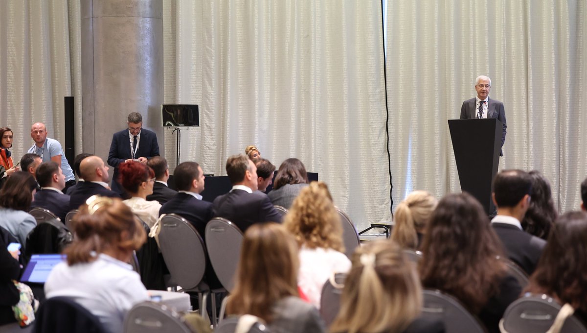 BSTDB's tweet photo. BSTDB brought together businesses, banks and public institutions in Tbilisi to talk about investment, financing and what companies need to grow.

The discussions focused on connectivity, energy and access to long-term finance, alongside direct meetings between Georgian companies and BSTDB banking teams.

The event also included three financing agreements with Georgian banks, worth EUR 37 million in total.

Learn more: https://t.co/paH0DdlGZD