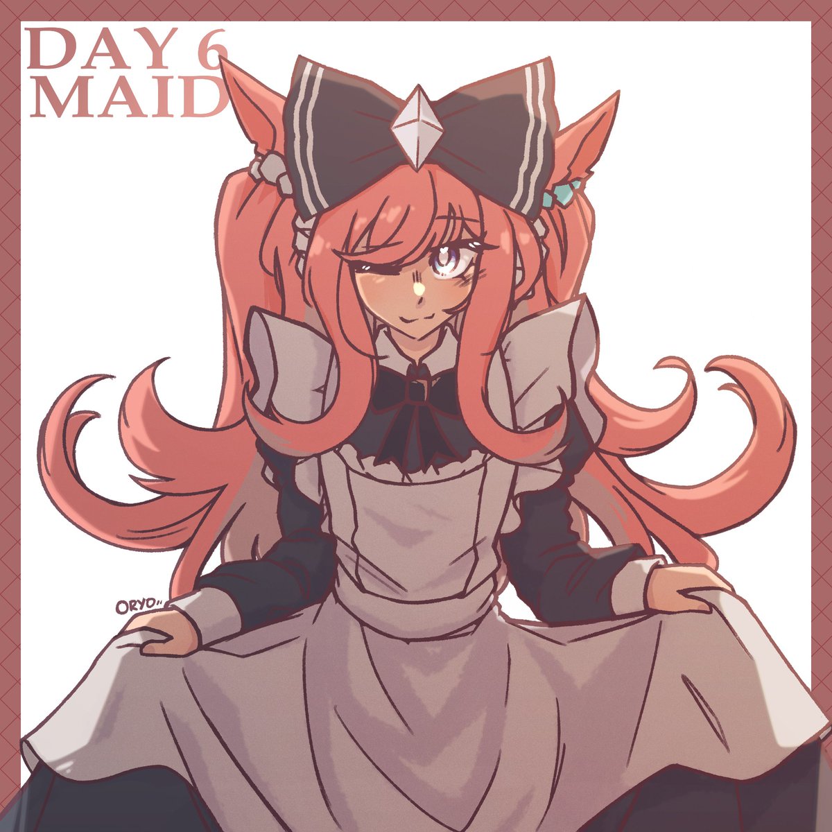OryO_CM's tweet photo. Umatober Day 6
maidigi

#umamusume https://t.co/3kPjfDN2hx