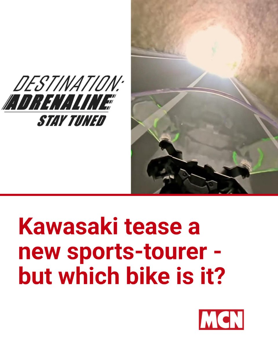 MCNnews's tweet photo. There's not much to go on, but we think there are three likely possibilities...
Get our opinion at the link in the comments.
#mcn #Motorcycle #kawasaki #sportstouring #newbikes https://t.co/nGDsBi2fWd