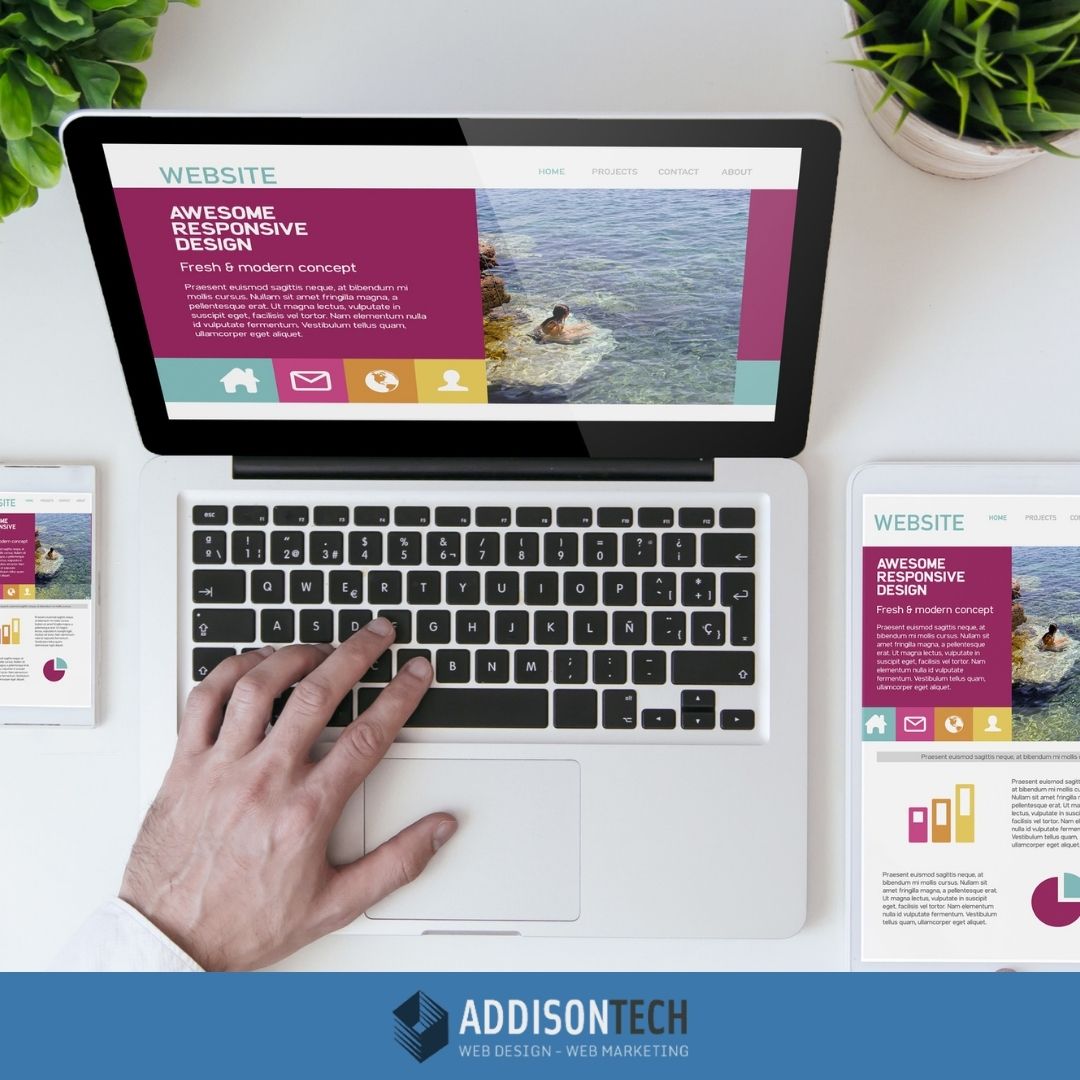 AddisonTech's tweet photo. Your website is your new business front. It's the first impression customers get of your business. Here are 5 design features that all successful websites have. #website https://t.co/tJXK8fG3dv https://t.co/CL4L2Fbyyw
