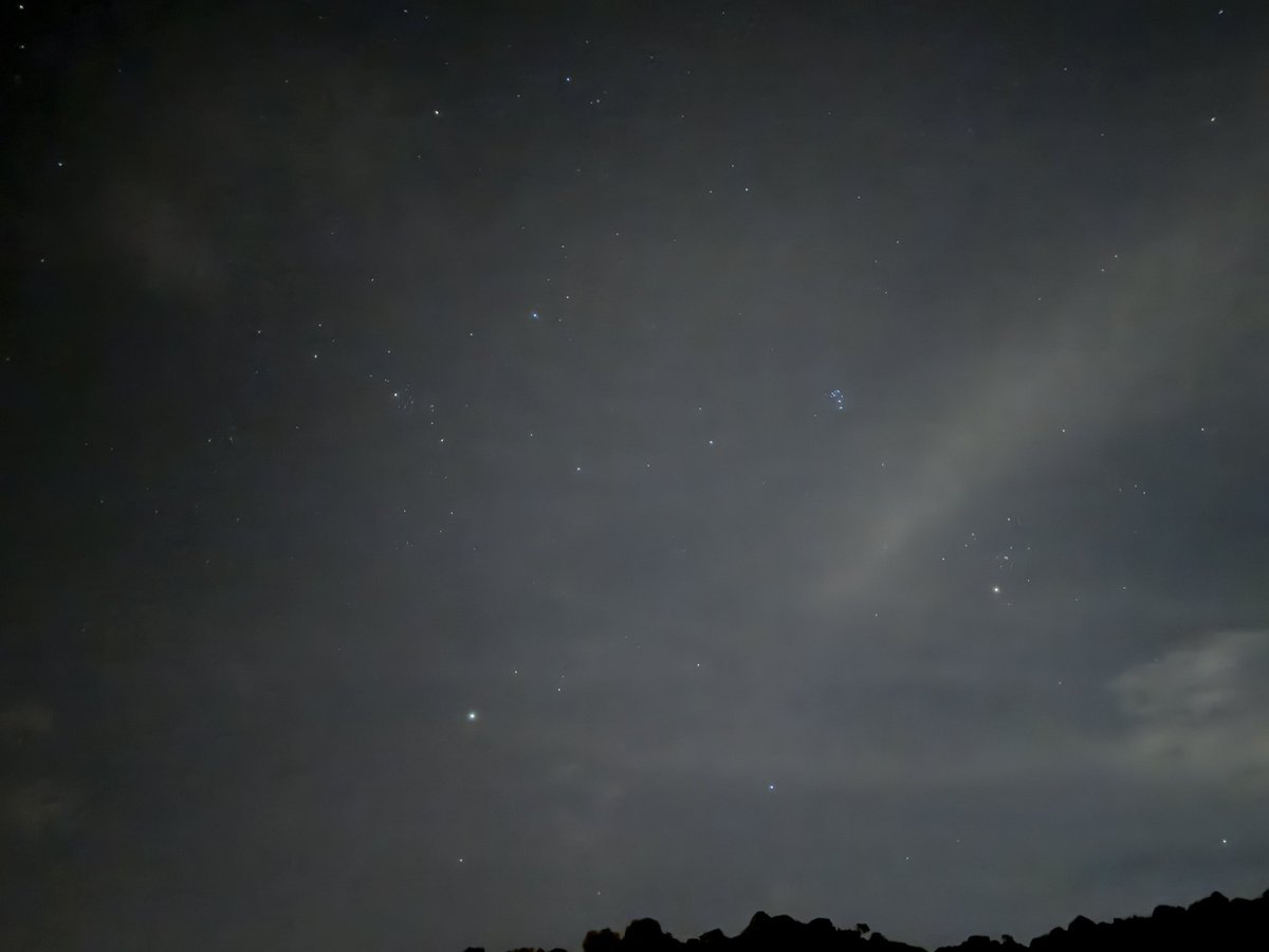 samsadayo's tweet photo. Can you spot the Taurus constellation? https://t.co/k3s49lPmsB