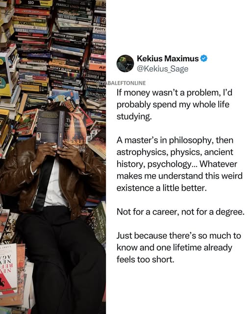 yabaleftonline's tweet photo. X user shares what he would have used his lifetime for if money wasn't a problem https://t.co/Mg9xlBWtPx