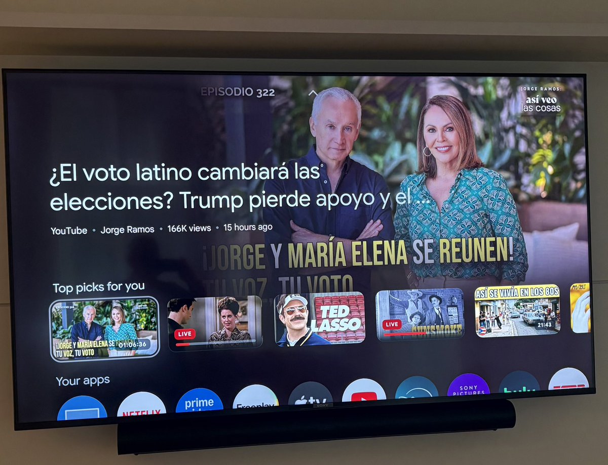 jorgeramosnews's tweet photo. Junto a @MariaESalinas luego de 9 años. Tenemos una cobertura especial por las elecciones todos los martes hasta el 3 de noviembre. https://t.co/8TbJV9dZDY